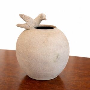 Vintage 1960’s SIGNED Gib Cecil Strawn Pottery Vase